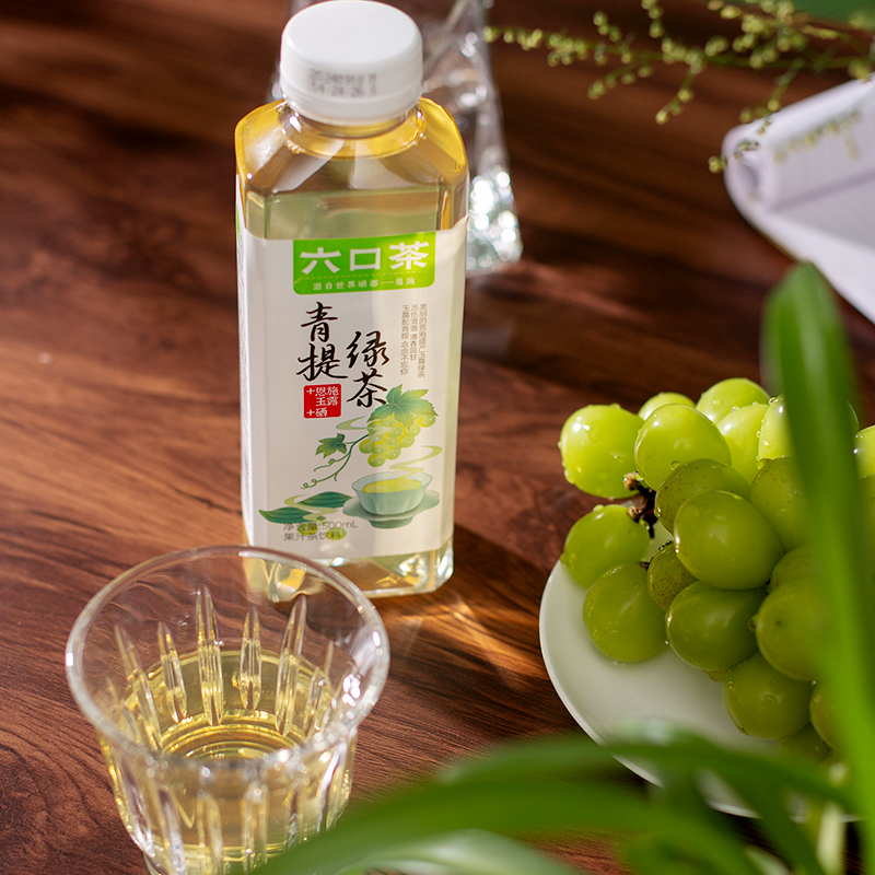 六口茶青提綠茶【500mL】